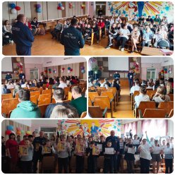 Встреча с сотрудником МЧС